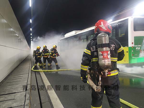 青岛胶州湾海底隧道应急双盲实战演习